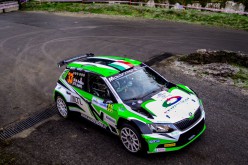 Max Rendina debutta nel FIA European Rally Championship