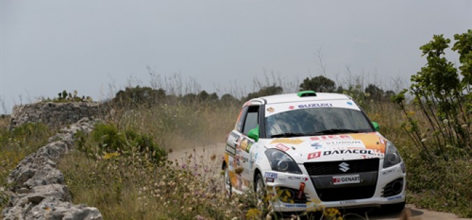 Stefano Strabello ancora al top. È secondo al 50° Rally del Salento nel Suzuki Rally Trophy 2017