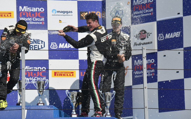Lorenzo Veglia a Monza per il Campionato Italiano GT