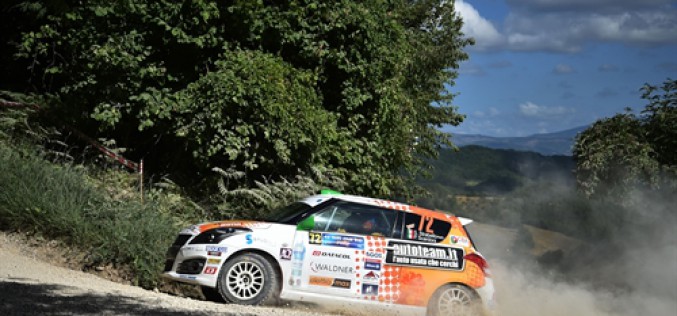 Stefano Strabello con un secondo posto al Rally di San Marino accorcia le distanze nel Suzuki Rally Trophy