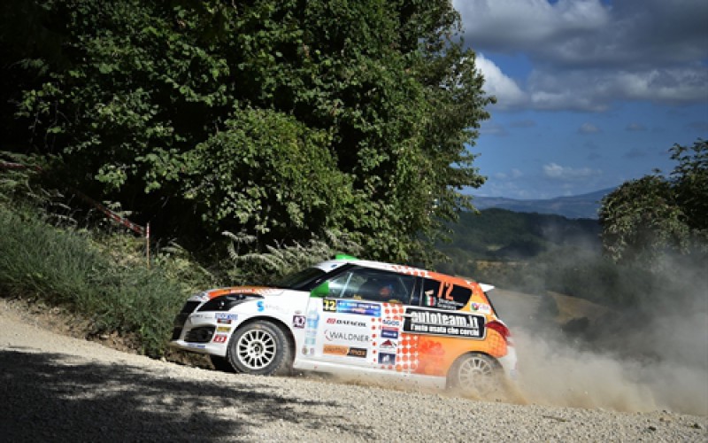 Stefano Strabello con un secondo posto al Rally di San Marino accorcia le distanze nel Suzuki Rally Trophy