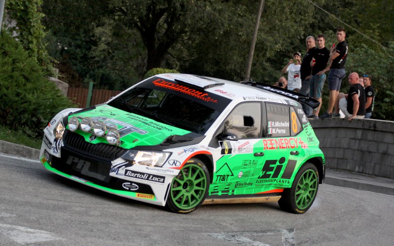 Al Rally del Friuli Michelini ritrova il feeling con la vettura