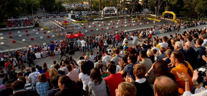 Prova spettacolo all’Eur e Grandi numeri per la partenza del Rally di Roma Capitale