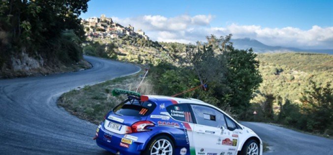 Rally di Roma Capitale: Peugeot difende il vantaggio e Pollara si laurea Campione Italiano Rally Due Ruote Motrici