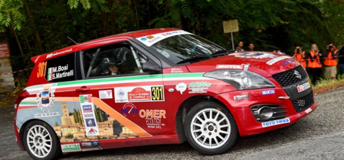 Stefano Martinelli ad un passo dal tricolore rally R1