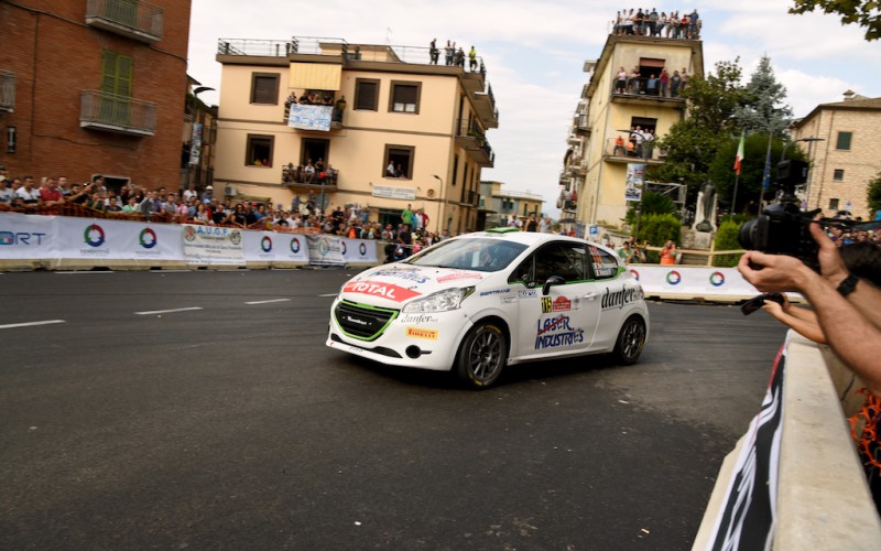 Al Due Valli per il rush finale del Trofeo Peugeot 208 Top: battaglia in casa tra De Tommaso e Ciuffi