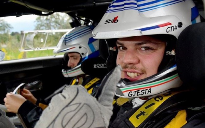 Giuseppe Testa torna nel Campionato Italiano Rally