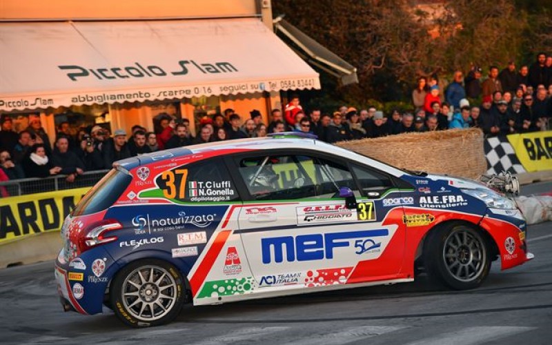 Tommaso Ciuffi con CST Sport vince la classifica junior al Rally del Ciocco