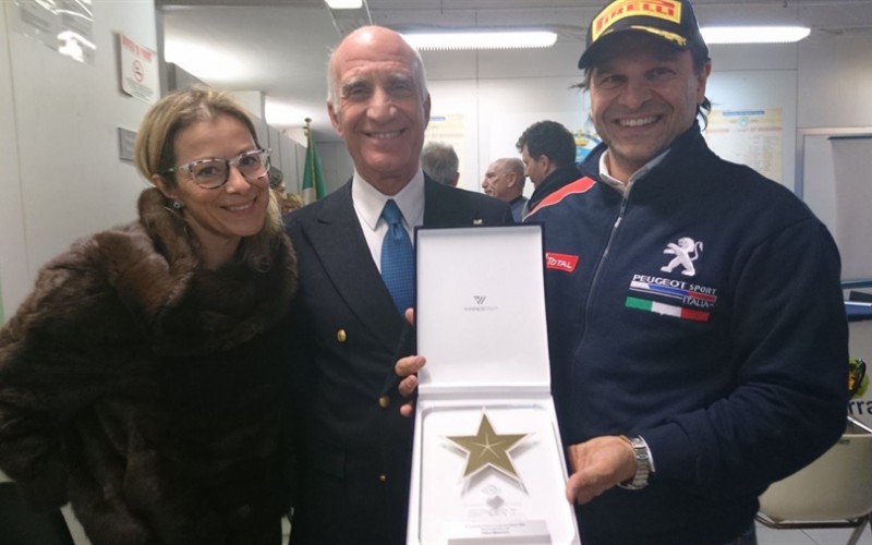 ACI Sport premia Paolo Andreucci con la Stella dei Dieci Titoli