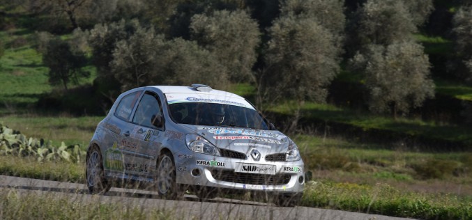 Il 4° Rally delle Colline Metallifere e della Val di Cornia è di Marino Gessa e Salvatore Pusceddu su Renault Clio R3C