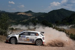 Daniele Ceccoli e Piercarlo Capolongo, Skoda Fabia R5, vincono il 46°San Marino Rally