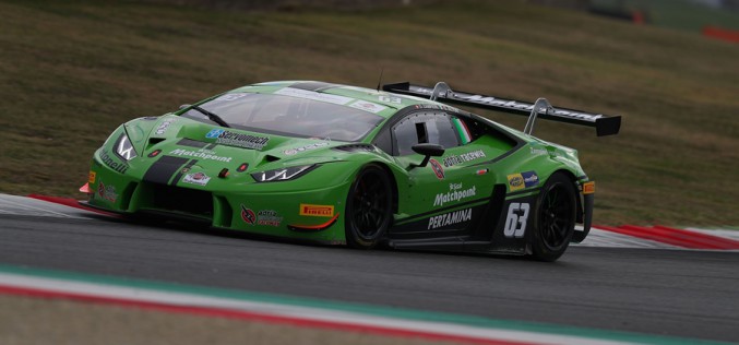 Daniel Zampieri e Giacomo Altoè (Lamborghini Huracan) si aggiudicano al Mugello  il Campionato Italiano Gran Turismo 2018