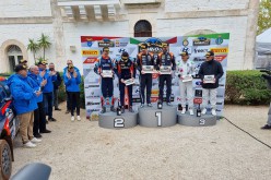 Fiorio Cup: Andrea Crugnola è il primo vincitore, sul podio Umberto Scandola e Andrea Aghini