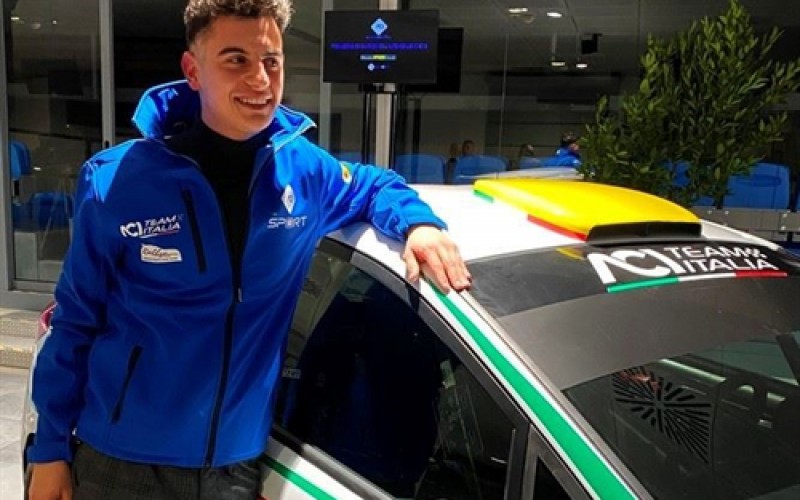 Guglielmo De Nuzzo ufficializza la sua partecipazione al Campionato Italiano Rally Junior 2020