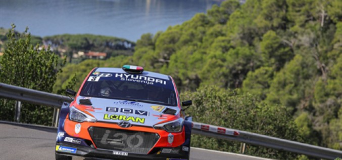 Doppio scratch per Rossetti-Fenoli (Hyundai i20 R5) che chiudono in testa il Day 1 al Rallye Elba