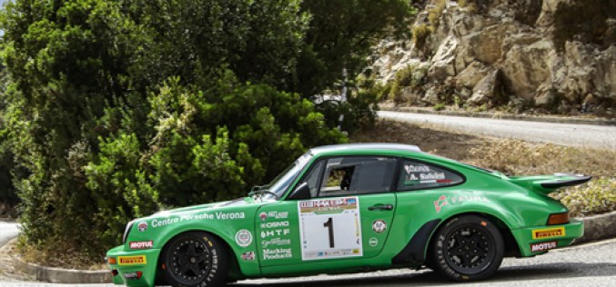 Alberto Salvini e Davide Tagliaferri, Porsche 911 Rs, si aggiudicano il XXXIII Rallye Elba Storico