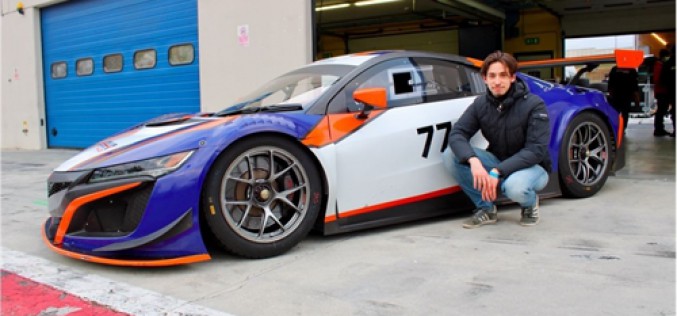 Francesco Massimo De Luca scala la GT3 e sale sulla Honda NSX GT3 Evo della Nova Race per la serie Sprint 2021