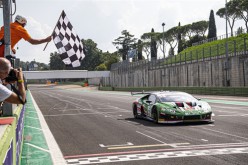 A Vallelunga Galbiati-Venturini-Frassineti (Lamborghini Huracan) vincono la 3^ prova del Campionato Italiano Gran Turismo Endurance