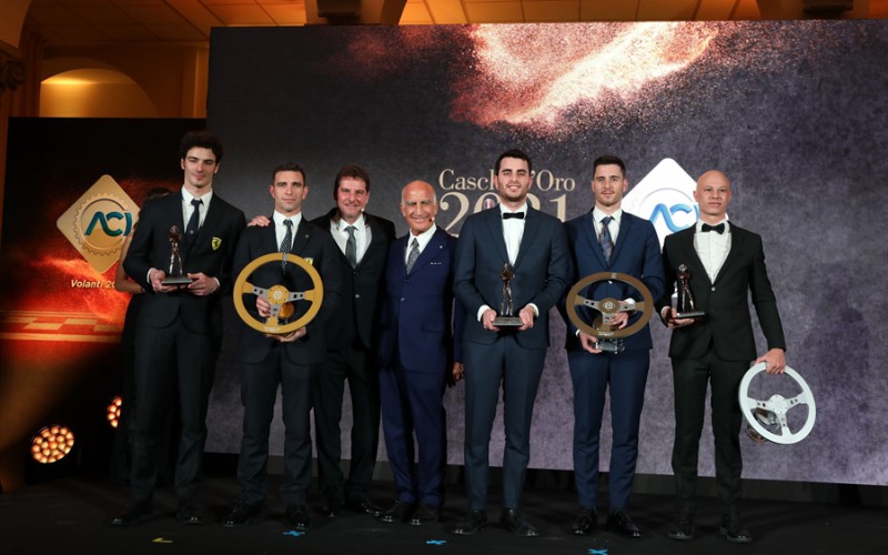 Caschi D’Oro e Volanti ACI 2021, premiato anche il Campione Italiano GranTurismo Endurance, Mattia Drudi