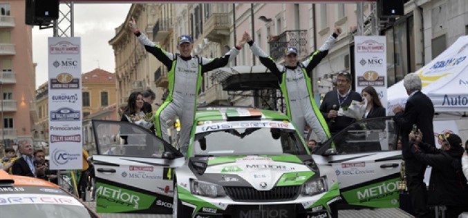 Rallye Sanremo, si festeggia al Casinò